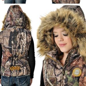 Girls with Guns monogrammed puffer vest